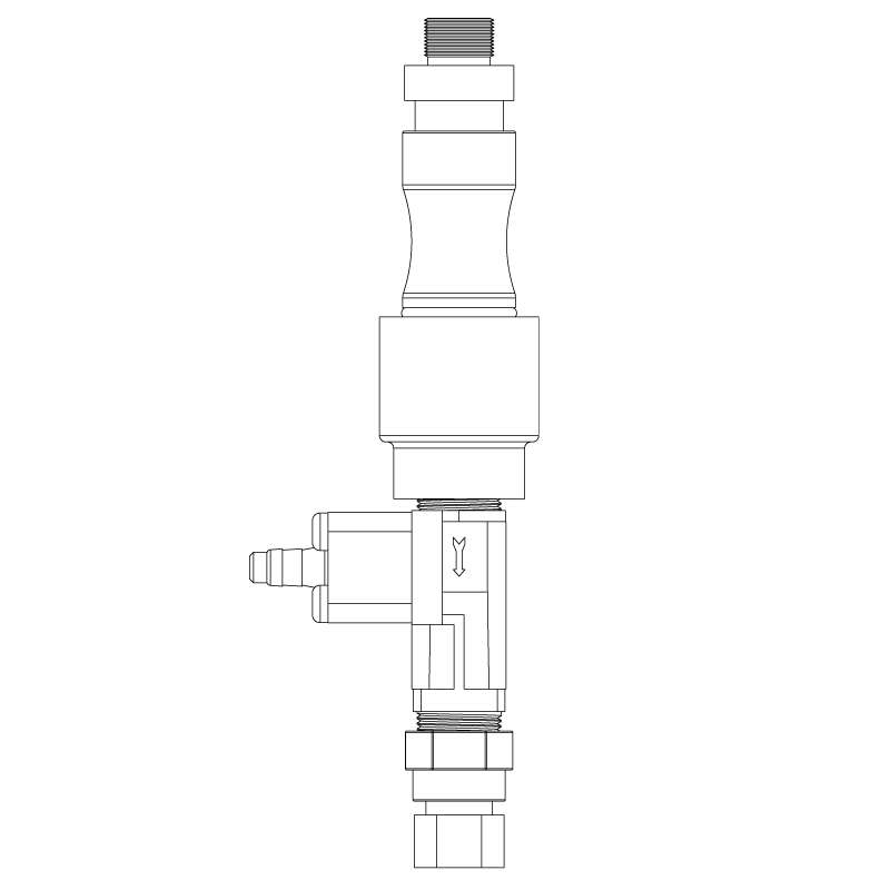 215160 air spa injector assembly