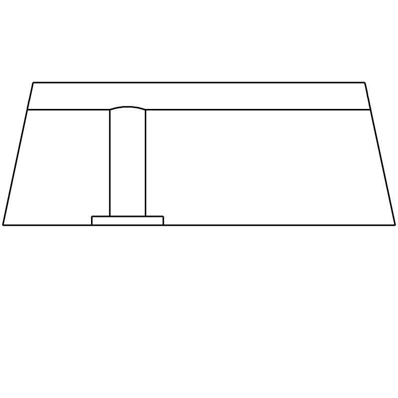 340522 tub rail stop