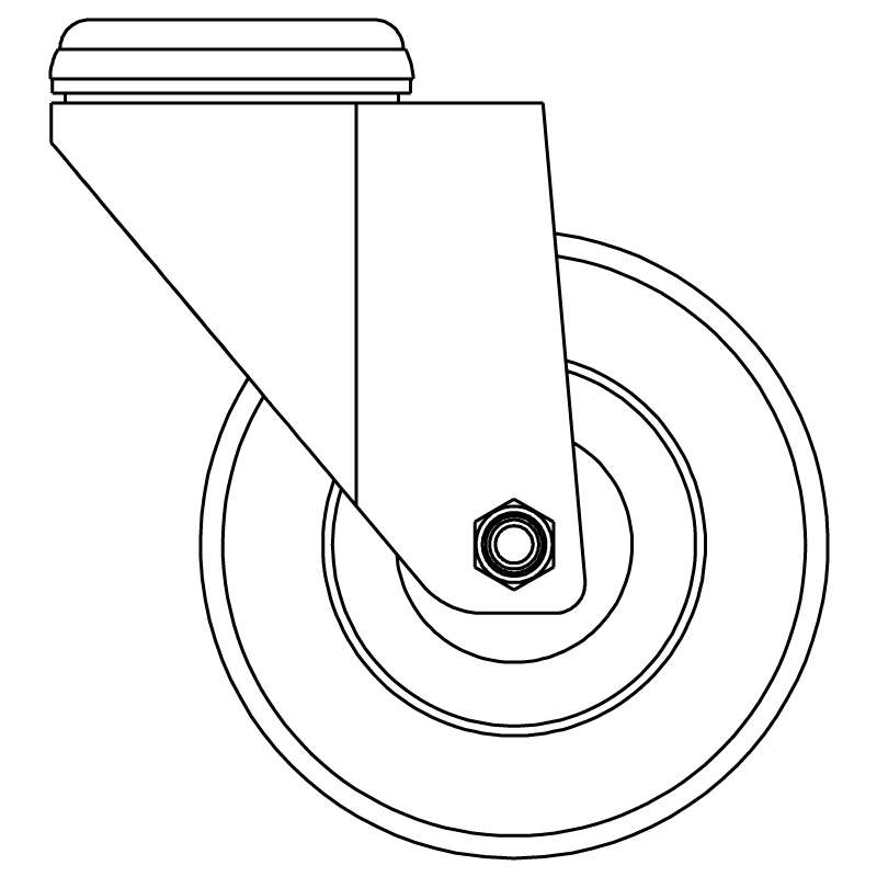 350327 swivel caster