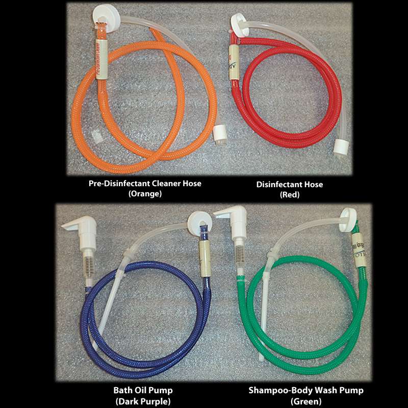 500120 spa care hose skin care pump kit