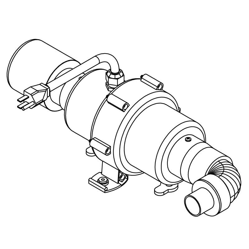 500137 air spa blower replacement kit