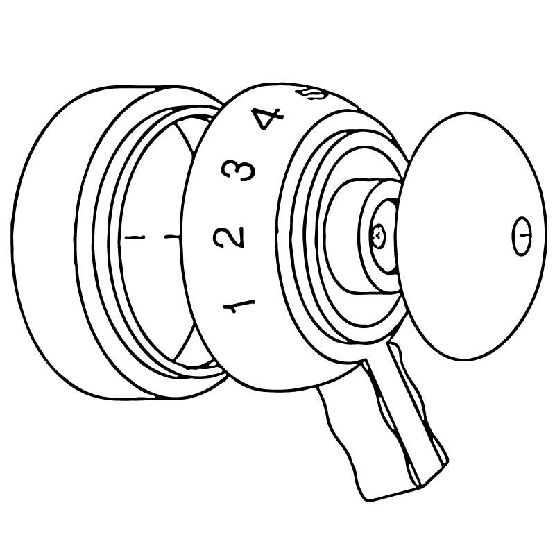 510066 rada control knob