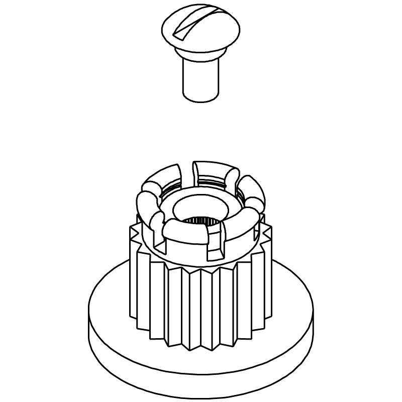 510090 handle connection