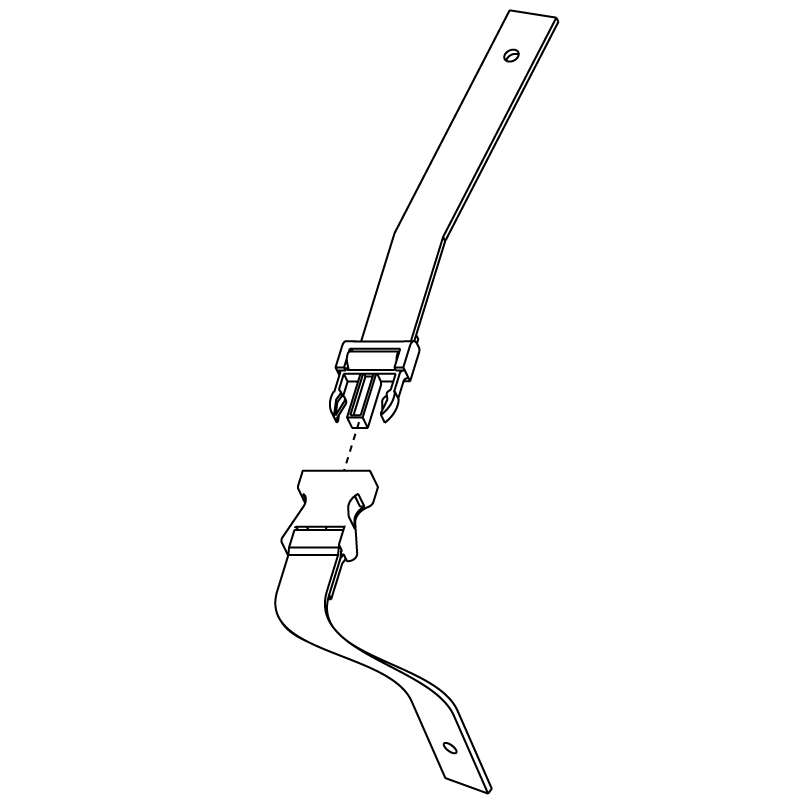 520028 replacement safety strap kit