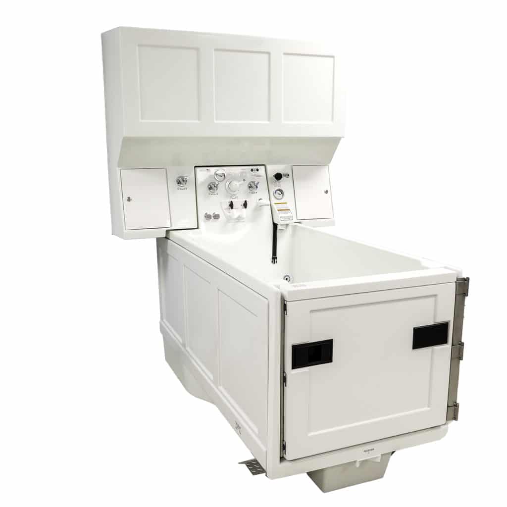 Top 8 Features to Look For in Tubs for Seniors 5 An Apollo bathing system with an easy-fill water reservoir.