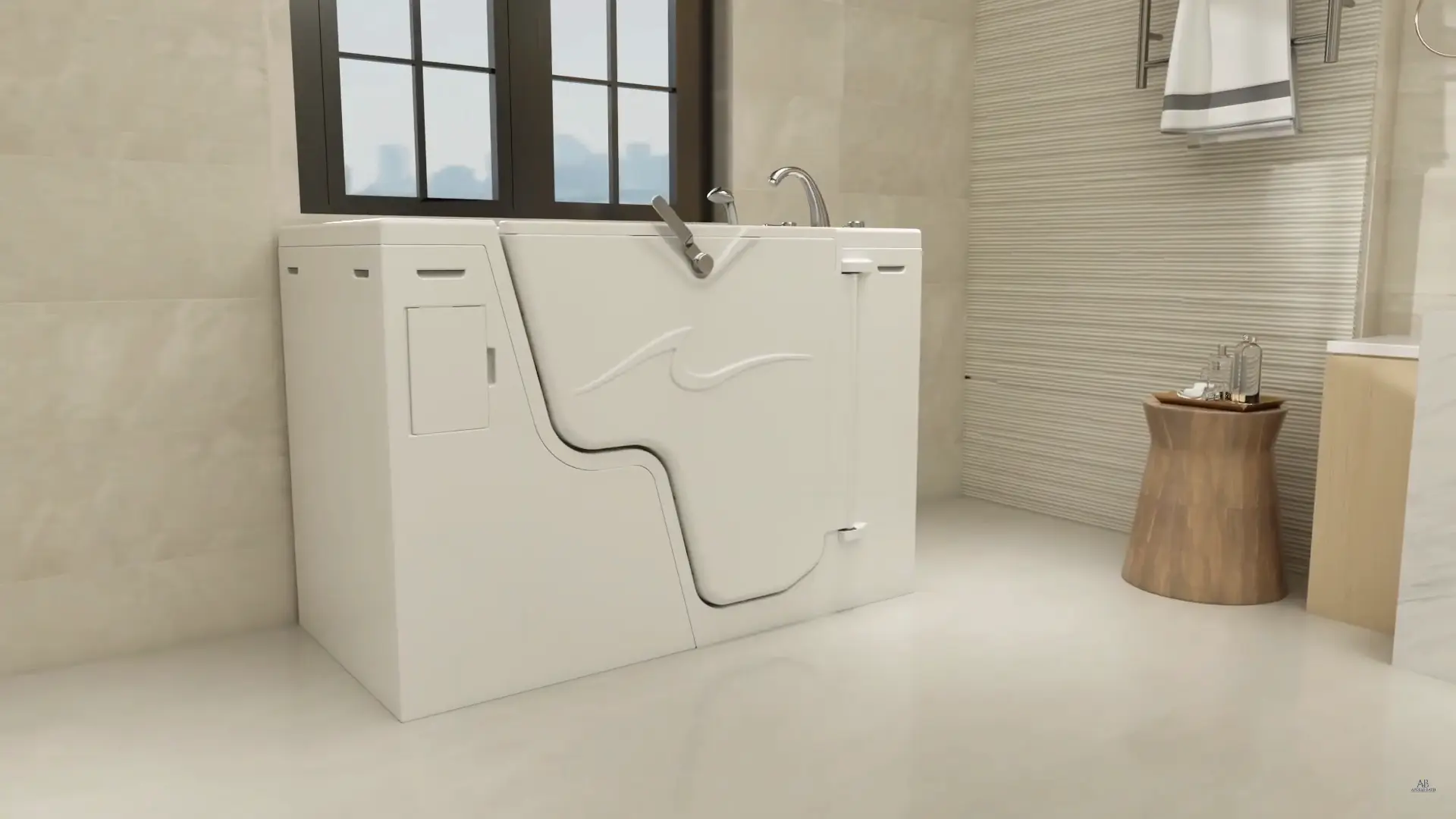 apollo bath walk in tub